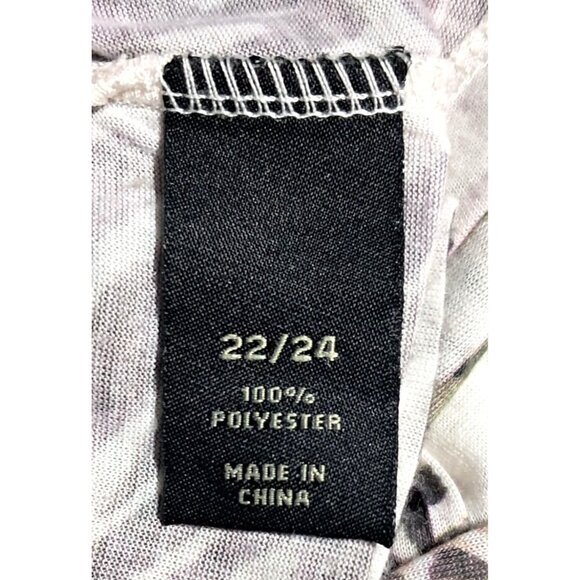 Lane Bryant Top Womens Size 22/24 Sublimation Peace Crystals Long Sleeved Shirt - Picture 10 of 11